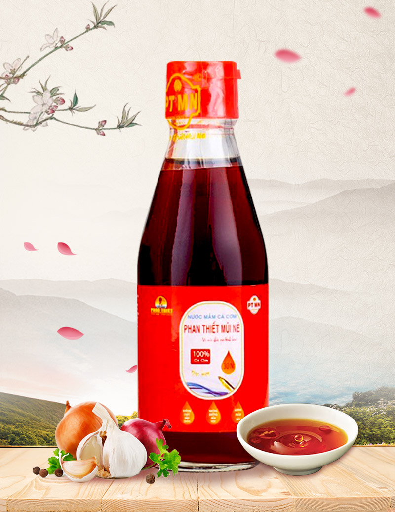 Nước Mắm Nguyên Chất Cá Cơm 30 Độ Đạm