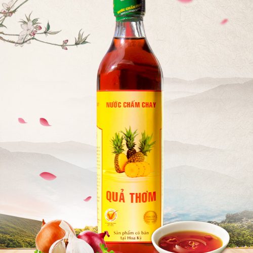 Nước Mắm Chay Quả Thơm - Hảo Hạng - Chai Thủy Tinh